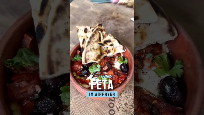 Feta im Airfryer – Schnell, mediterran, genial! 😍