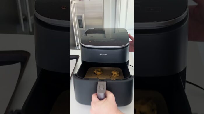 Galletas en freidora de aire en 8 minutos 🍪 ENLACE EN LA DESCRIPCIÓN #receta #shorts