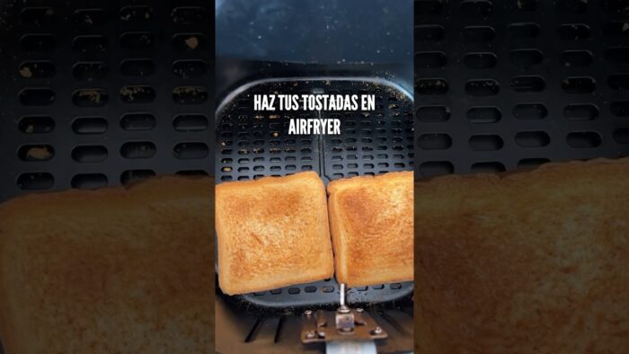 HAZ TUS TOSTADAS EN AIRFRYER #recetas #receta #airfryer
