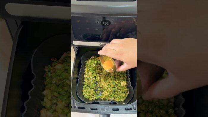 Have you tired Beans fried with Egg , a must try recipe in an Air-Fryer #airfryer
