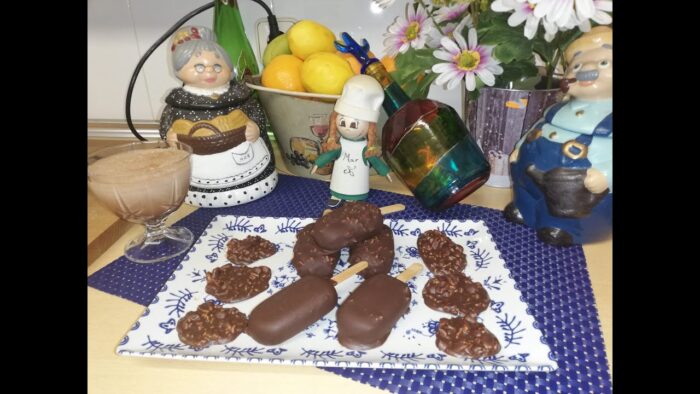 Helado almendrado» magnum» en thermomix