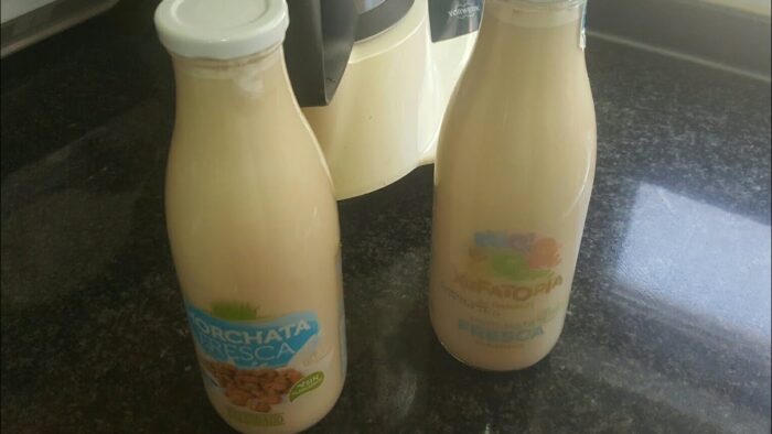Horchata de chufa casera en Thermomix