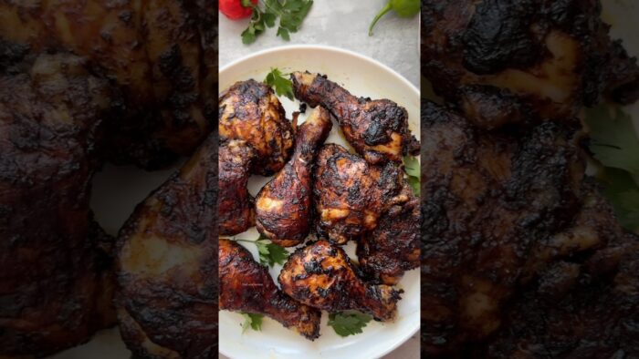Jerk BBQ Chicken. Recipe. #shortsfood #chicken #food #lifestyle #cooking #recipes