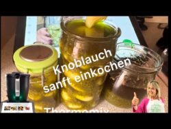 Knoblauch sanft im Thermomix einkochen