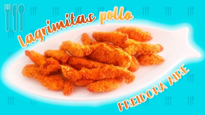 Lagrimitas de pollo crujiente en freidora de aire 🍗