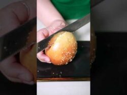 Làm Bánh Hamburger nhân thịt bò (Phần 2)