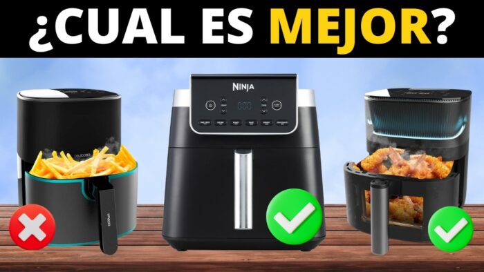 ✅ Las 5 Mejores Freidoras de Aire de 2025 [Calidad precio]