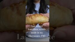 Last minute Lunchbox scrolls made in my Thermomix TM7