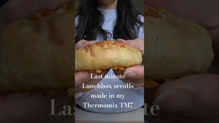 Last minute Lunchbox scrolls made in my Thermomix TM7