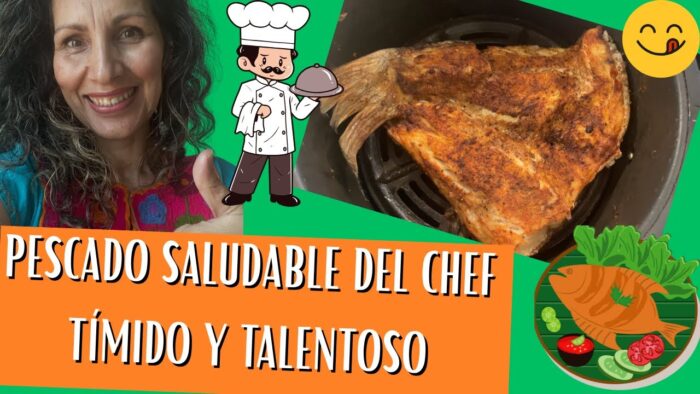 👉 Lubina Rayada en Freidora de Aire | Cena Saludable con el Chef Tímido y Talentoso