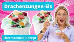 🍦🩵 McFlurry® Eis mit Drachenzungen – NUR 5 Zutaten! | Thermomix® Rezept