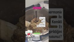 Mutfak Makinesi ile Kemikli Et Nasıl Pişirilir? | Thermomix ile Yavaş Pişirme Modu KemikliEt #reklam