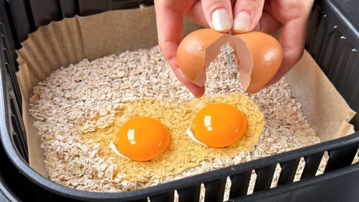 Oats and Eggs! This Air Fryer Recipe Has Gone Viral! No Sugar, No Flour.