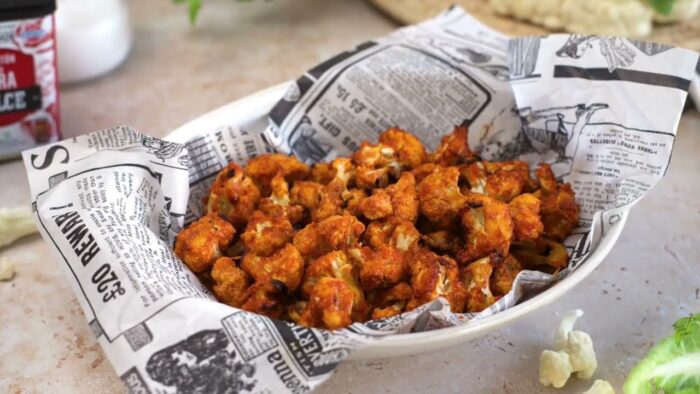 Palomitas de coliflor en airfryer: una receta fácil y deliciosa