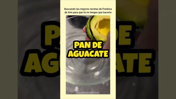 Pan de Aguacate en Airfryer | FREIDORA DE AIRE FÁCIL