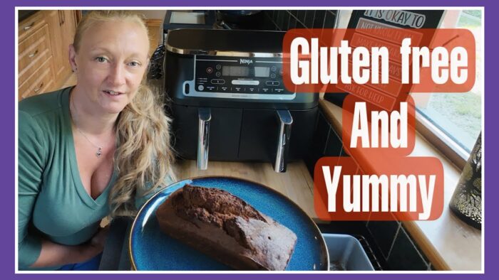 Pan de plátano en freidora de aire Ninja | Sin gluten