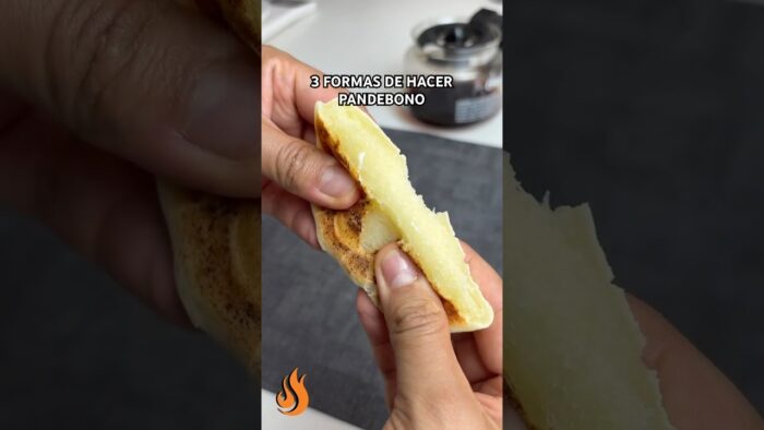 Pandebono colombiano en horno, sartén y airfryer | ¡Elige tu favorita! #recetas #recetasfaciles