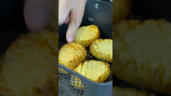 Papas al horno en freidora de aire #alitoalsazon #lunesdeairfryer