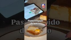 Pastel rápido de queso. Postré fácil y rápido con Thermomix #thermomix