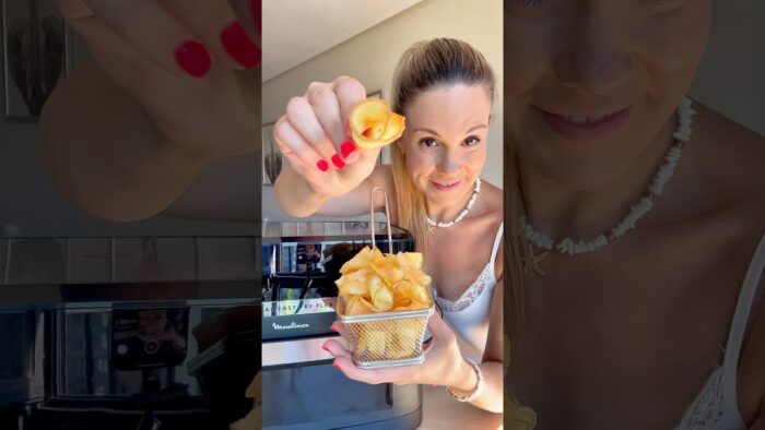 Patatas virales con Airfryer 😋 ​⁠@moulinexespana