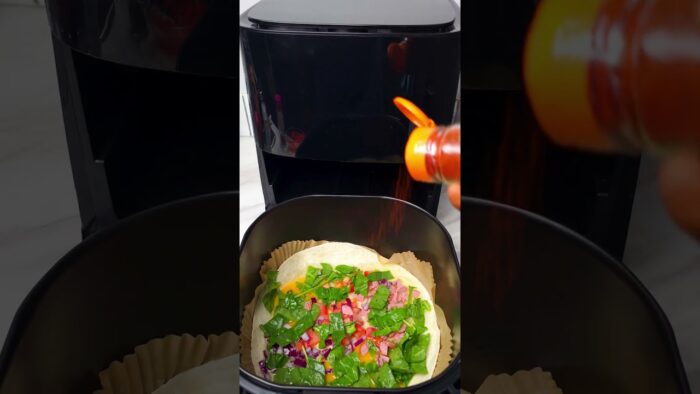 Protein Packed Breakfast Recipe in Air Fryer #shorts #airfryerrecipes