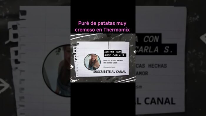 Puré de Patatas muy cremoso en Thermomix #receta #cocina #comida #canaldecocina #cocinaconsabor