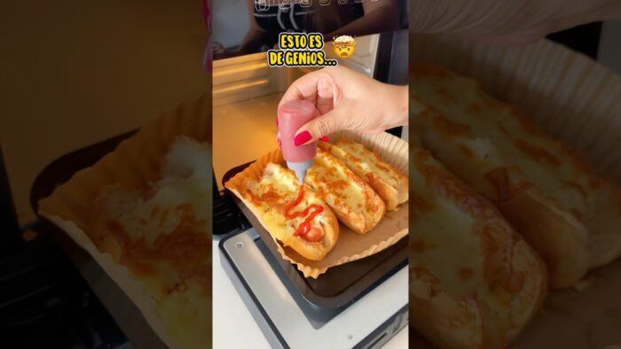 Quedan increíbles los Hot dogs en la Air Fryer… #ideas #recetas #home #amadecasa #tips #hotdogs