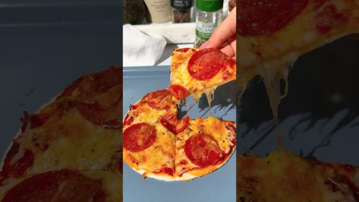 Quick and Easy Low Carb Air Fryer Pizza!  #lowcarb #pizza #quickrecipe #easyrecipe