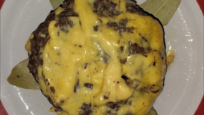 RECETA PERFECTA DE HAMBURGUESA CON QUESO EN FREIDORA DE AIRE PARA PRINCIPIANTES 🤤 #refusetolosecr…