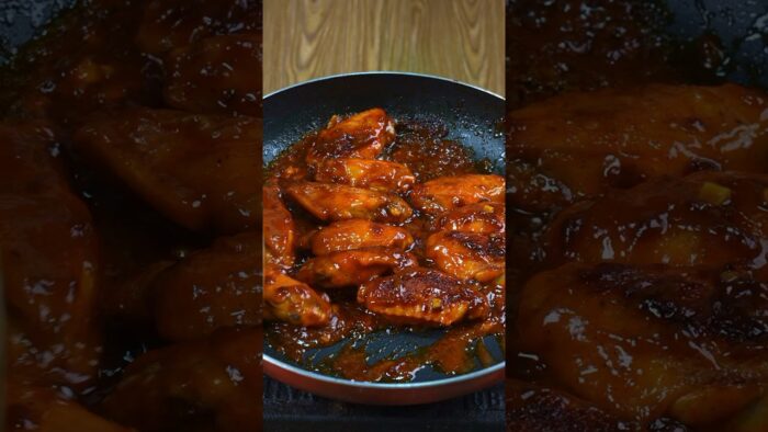 Receta de alitas de pollo como nunca la habías visto. #recetas #alitasdepollo #recetasfaciles