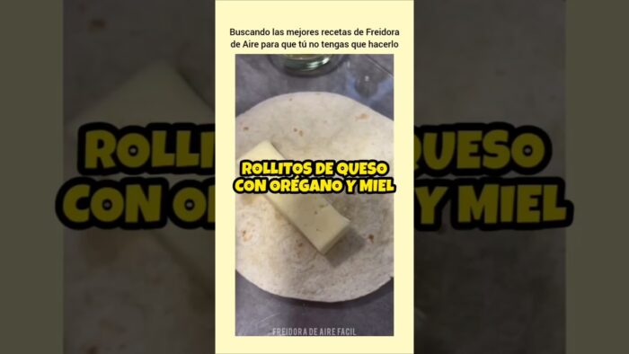Rollitos de Queso con Orégano y Miel en Airfryer | FREIDORA DE AIRE FÁCIL