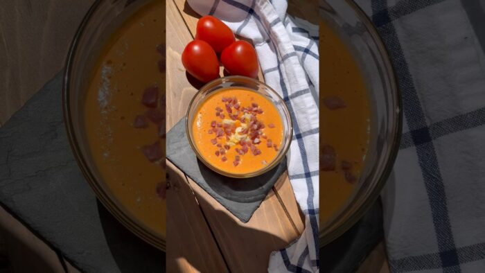 Salmorejo sin pan