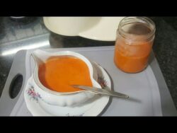 Salsa de pimientos en Thermomix