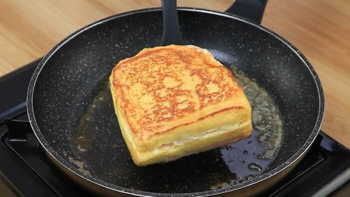Sándwich Doble Relleno y Empanizado – Frito o en la Freidora de Aire, ¡es PERFECTO!