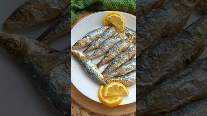 Sardinas en #airfryer #freidoradeaire #fyp #viral #recetasairfryer #recetas #sardinas #food #foodie