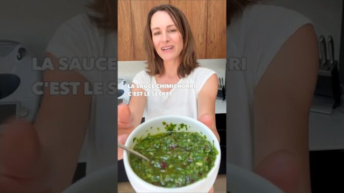 Sauce chimichurri au Thermomix