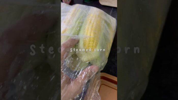 Steamed Corn using thermomix