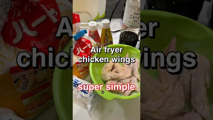 Super Simple Chicken Wings by Air Fryer