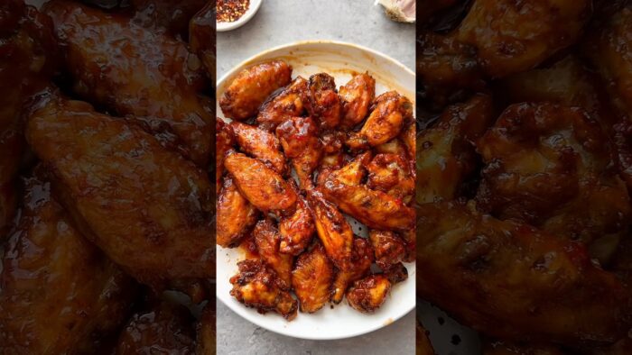 Sweet Chilli Chicken Wings. Recipe #shortsfood #food #cooking #recipes #lifestyle #tasty