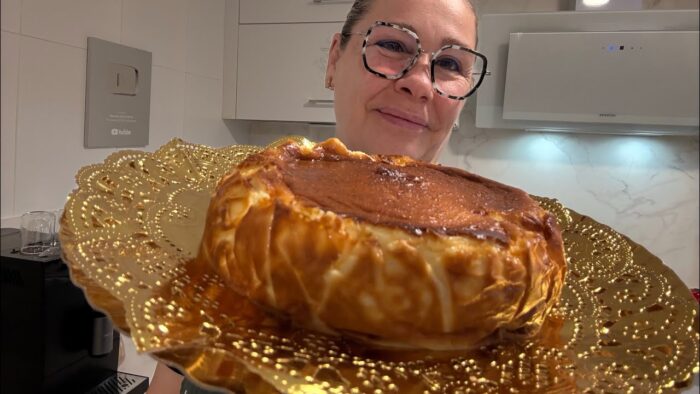TARTA 🍰 DE QUESO 🧀 CON RALLADURA DE LIMÓN 🍋!! CON THERMOMIX 7!!