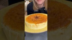 TARTA DE QUESO 🍰🧀con TOQUE DE NARANJA 🍊 EN FREIDORA DE AIRE, sencilla y muy rica #airfryer