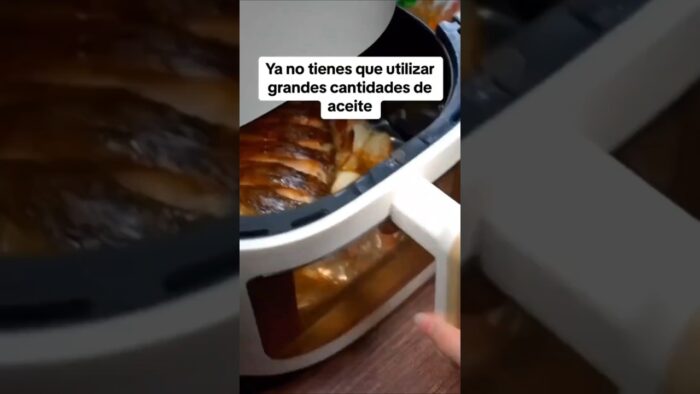Una una freidora de aire o airfryer para cocinar más sano #cocina #airfryer #freidoradeaire #salud