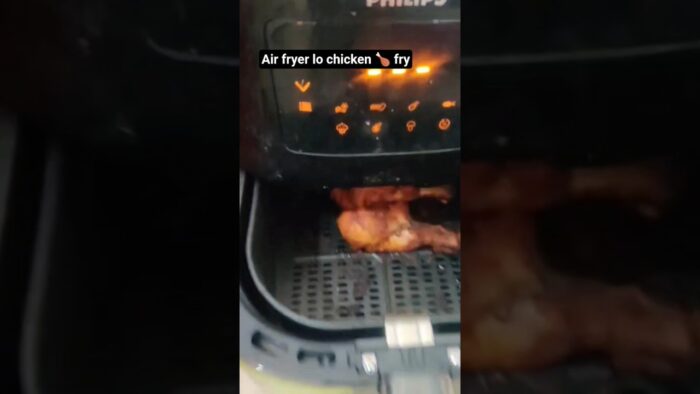 chicken legs with without oil in air fryer🥵🤤 #food#cooking #chickenlegpiece #chicken #chickenlovers