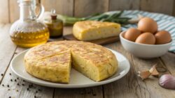 Ni fritas ni cocidas: el truco para hacer una tortilla de patatas riquísima y sin grasa