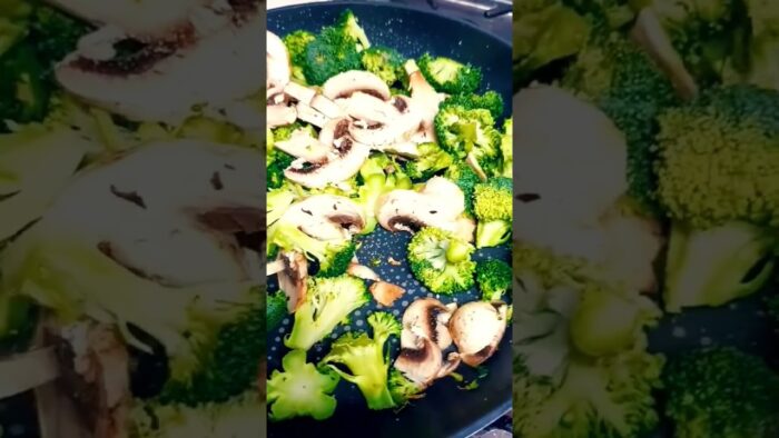 pollo en freidora de aire + verduras. #airfryer #comidafacil #food