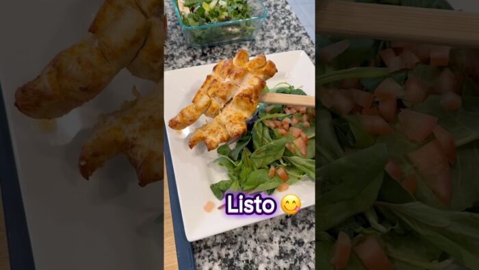 #sahm #pollo #almuerzo #almuerzorapido #comida #keto #ketodiet #usa #freidoradeaire #emeril #receta