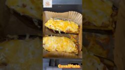 ¡Berenjenas rellenas 🍆🍆 súper fáciles en la freidora de aire! 😊😎