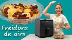 ¡Huevos rotos con chorizo en freidora de aire en minutos!