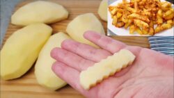 ¡RECETA DEFINITIVA de PATATAS CRUJIENTES en FREIDORA DE AIRE! NO LAS VOLVERÁS A COMER DE OTRA MANERA