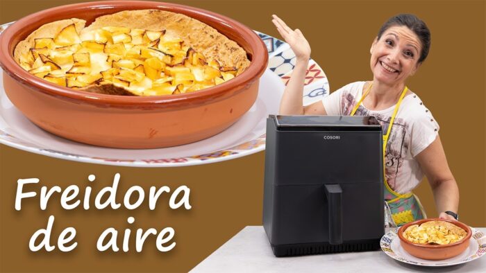 ¡Súper TARTA de MANZANA🍏 Saludable! Prepara en Freidora de Aire #SinAzúcar y Exquisita